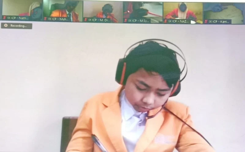 Siswa Spemdalas Ujian Cambridge Daring