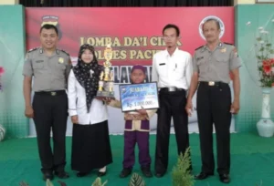 Syaiful Amri Juarai Lomba Dai Anti Narkoba Polres Pacitan
