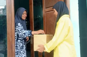 Galang Dana untuk Palestina, Siswa MTs Mutu Dukun Lakukan Ini