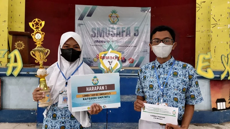 MTsM 10 Mojopetung Raih Juara Video Kreatif dan Tahfidh