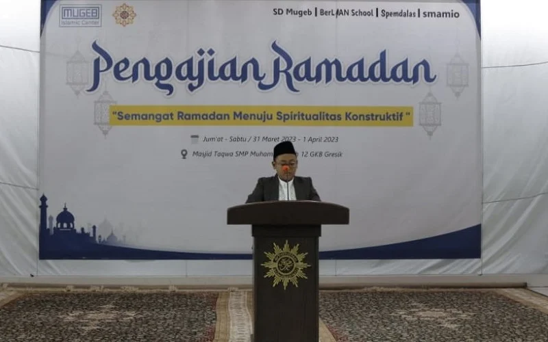 Siswa SD Mugeb Lantunkan Al-Quran di Pengajian Ramadhan