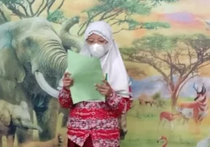 Puisi Ketupat Ketan dalam Moving Class SD Muri