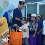 Gempa SMAM 8 Gresik Lakukan Ini di Panti Asuhan Setya Budi