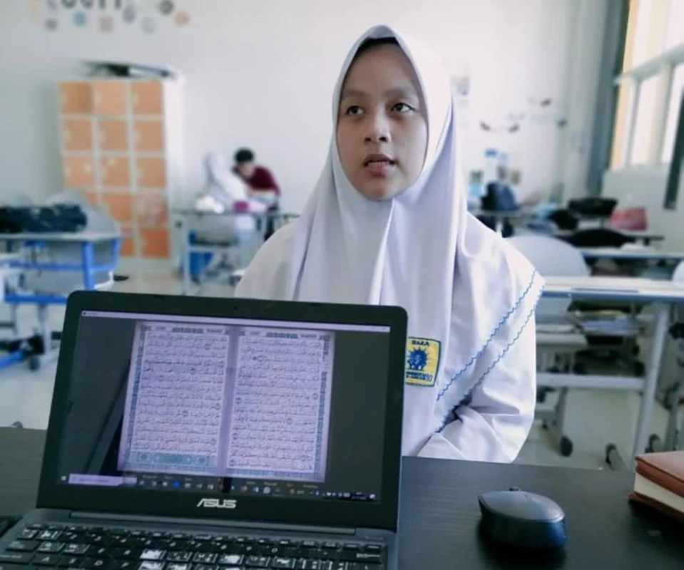 Siswa Smamio Ujian Tahfidh Internal