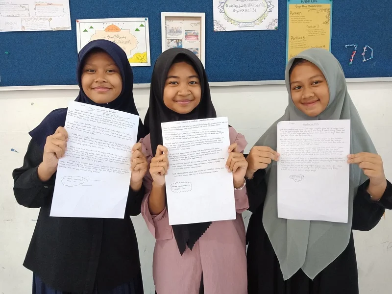 Siswa Spemdalas Bikin Cerpen Memories of Ramadhan
