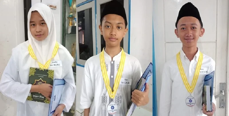 Terbaik di Haflah Hifdhil Quran Spemdalas, 3 Siswa Ungkap Rahasianya