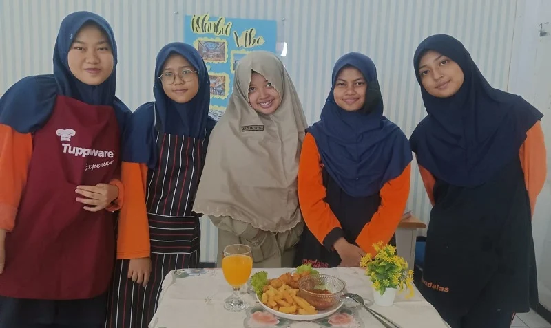 Skill Assessment, Siswa Spemdalas Sajikan Produk Olahan Ikan