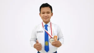 Kuncinya Yakin, Siswa Spemdalas Raih Medali Kimia