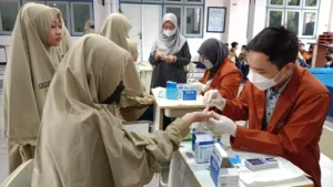 Siswa Spemdalas Skrining Anemia