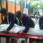 Diwarnai Tangis Haru, Siswa Sekolah Muhammadiyah Ikuti Ujian Merawat Jenazah