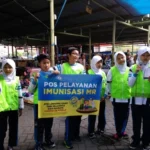 Siswa SDM 2 GKB Sosialisasikan Dampak Penyakit Campak dan Rubella