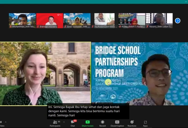 Keamanan Siber Jadi Bahasan Webinar BRIDGE dan Smamda Surabaya