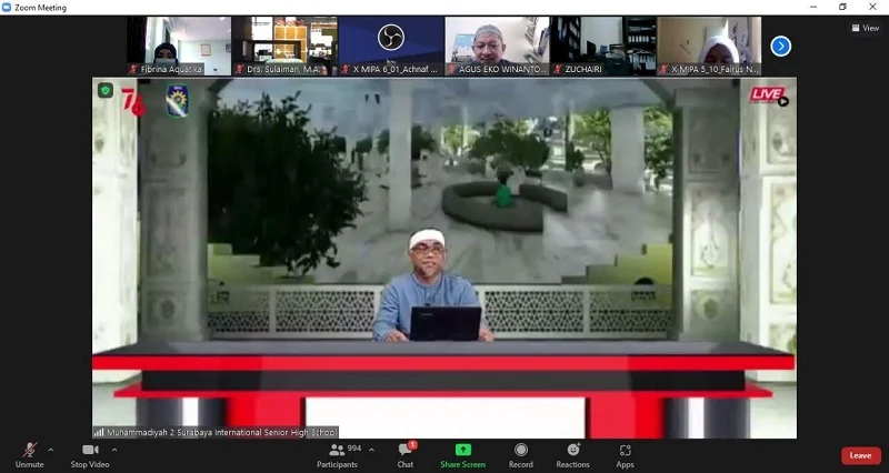 Smamda Surabaya Peringati Tahun Baru 1443