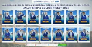 14 Siswa Smamdela Lolos SNBP