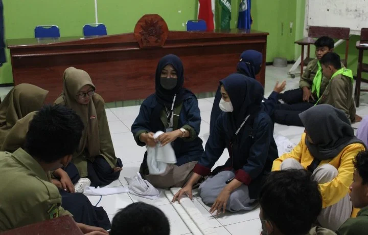 Smamga Jember Gandeng UKM Kandaga Unej Sosialisasi Kebencanaan