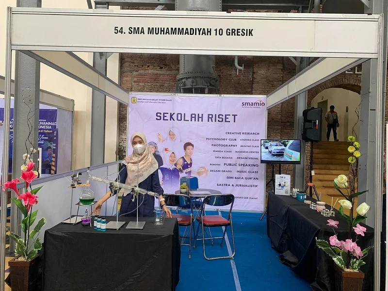 Stan Riset Smamio Hadir di Muhammadiyah Innovation Technology Expo