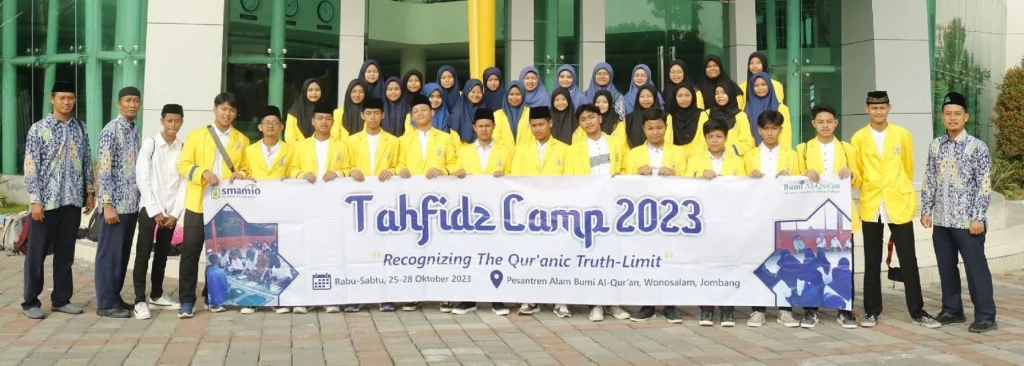 Tahfidh Camp Smamio Ajak Siswa Menimba Ilmu di Bumi Al-Quran