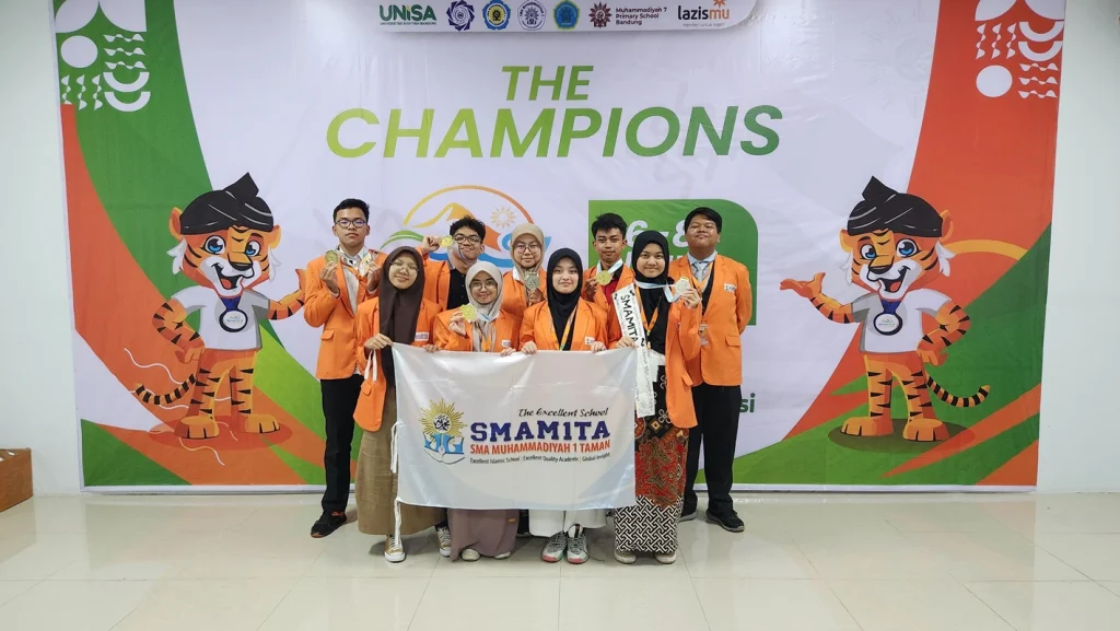 Smamita Sidoarjo Raih 4 Medali Olympicad 2024
