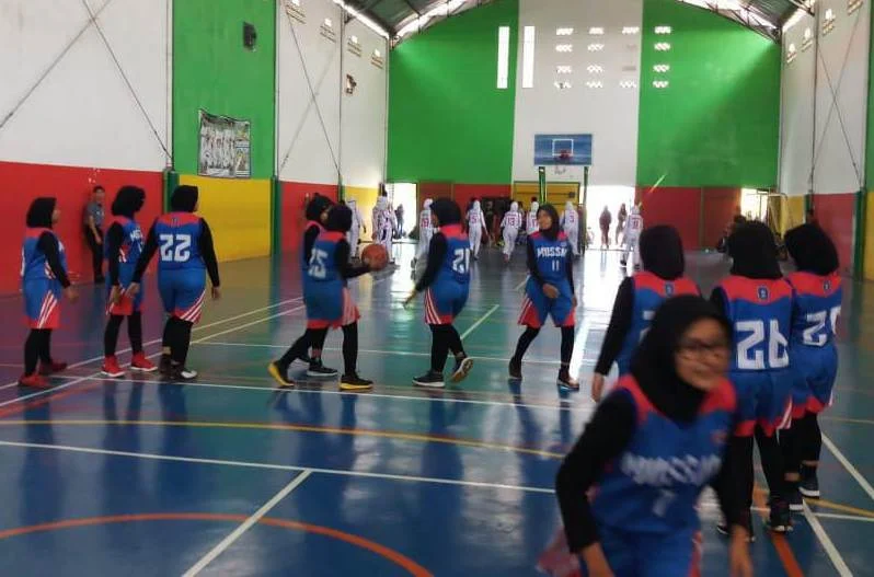 Tim Basket Putri Pertama Kali Bertanding Bisa Rebut Juara Tiga