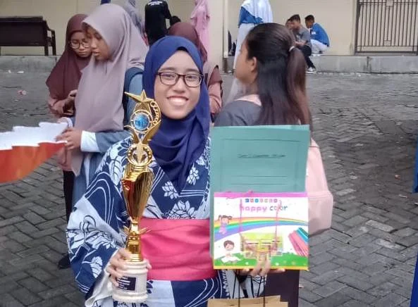 Siswa Smamsa Menangkan Lomba Kamishibai