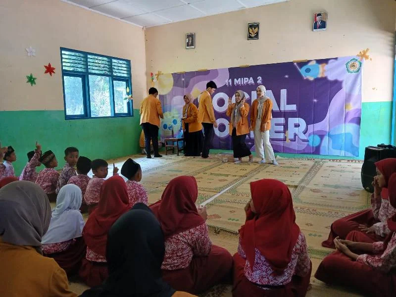 Social Worker Muhi di Gunung Kidul, Anak Desa Bergembira