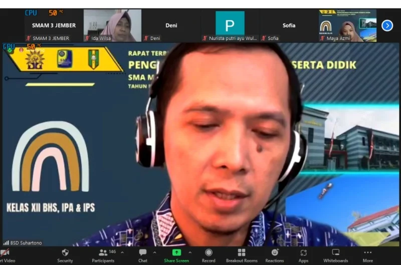 Kelulusan Smamga Jember Diumumkan secara Virtual