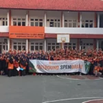 Siswa Spemdalas Outbound di Bernah de Vallei Pacet