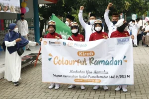 Tambah Kecintaan Bulan Ramadhan, Siswa Spemdalas Ikuti Pawai