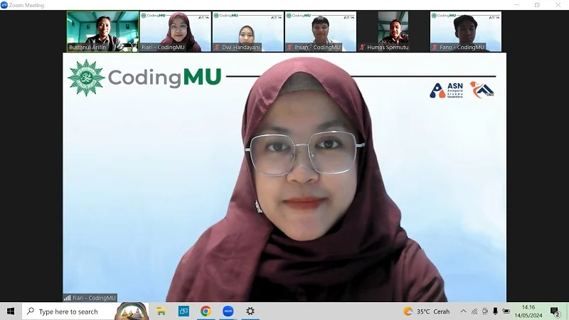 Spemutu Kolaborasi dengan PP Muhammadiyah Webinar CodingMU