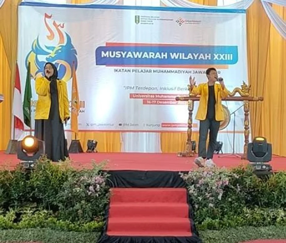Tampilan Siswa Spemutu Meriahkan Musywil IPM Jatim
