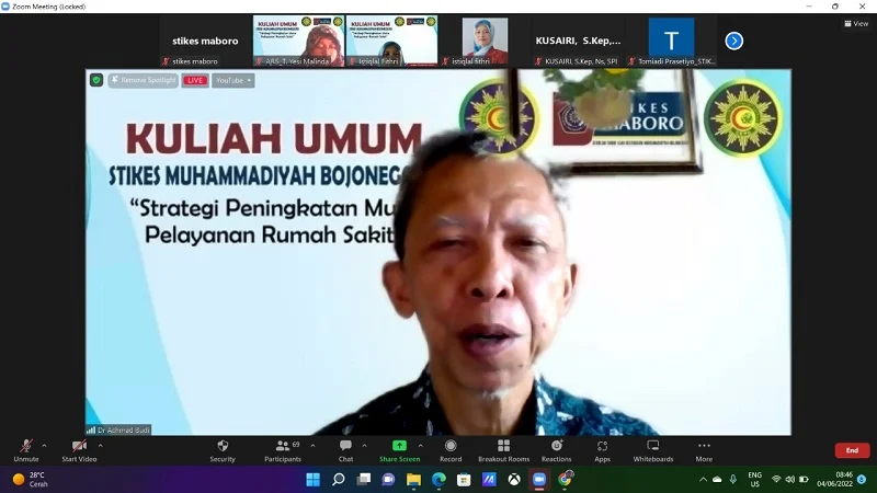 Stikes Maboro Gelar Kulian Umum tentang Mutu Pelayanan