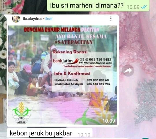 Donatur Palsu Ngerjai Nasyiah Jatim Minta Uang Rp 6,750 Juta, Begini Ceritanya