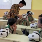 Studio Virtual Reality SD Muri, Bikin Pelajaran Penuh Sensasi