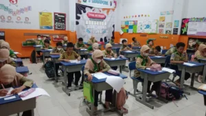 Antusiasme Siswa SDM 3 Ikrom Wage dalam Pelaksanaan Ujian CPT-IPT 2024