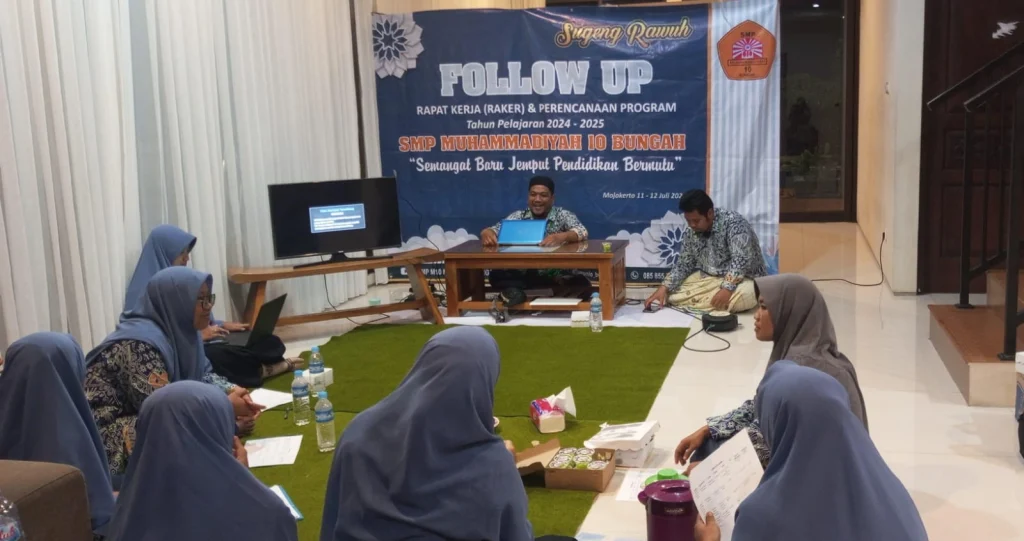 Wujudkan Pendidikan Bermutu, Inilah Strategi Raker SMPM 10 Bungah