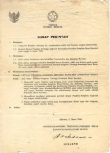 Surat Perintah 11 Maret Menurut Saksi