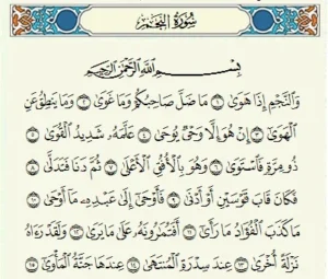 Surat An Najm, Memahami Bahasa Langit