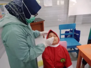Tes Swab di SD Almadany, Begini Komentar Siswa