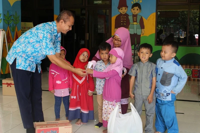 Kotak Infak Murid TK Itu Disumbangkan untuk Korban Gempa Palu