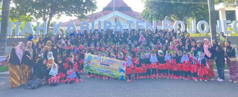 Pawai Milad TK Aisyiyah Bustanul Athfal Bojonegoro, Ini Harapan Ketua PD IGABA