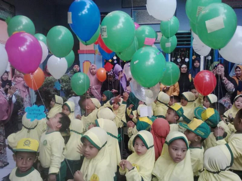 Murid- Murid TK Itu Sudah Bisa Menyebutkan Cita-Citanya