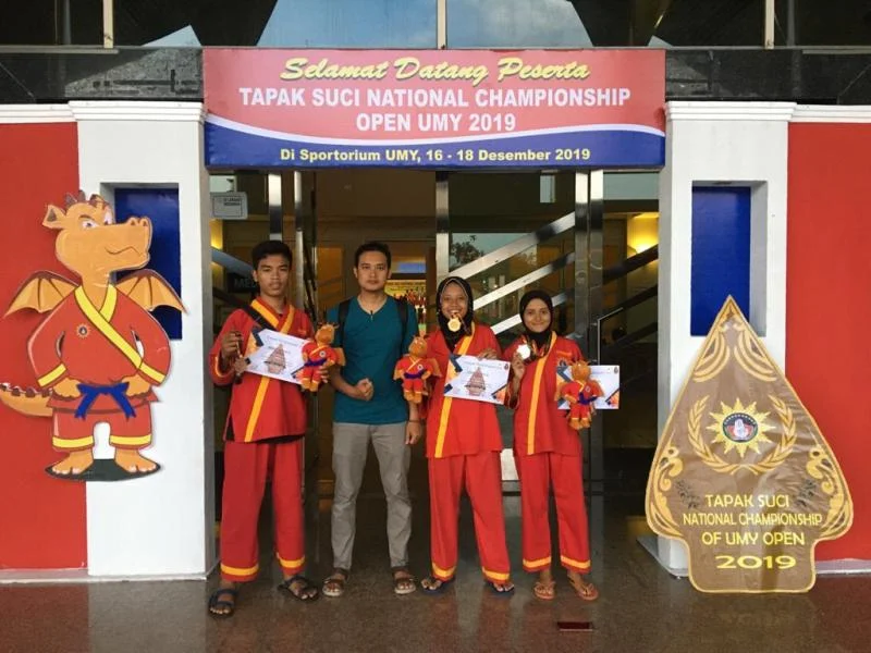 Pesilat Muhiba Rebut Tiga Juara Tapak Suci Championship UMY