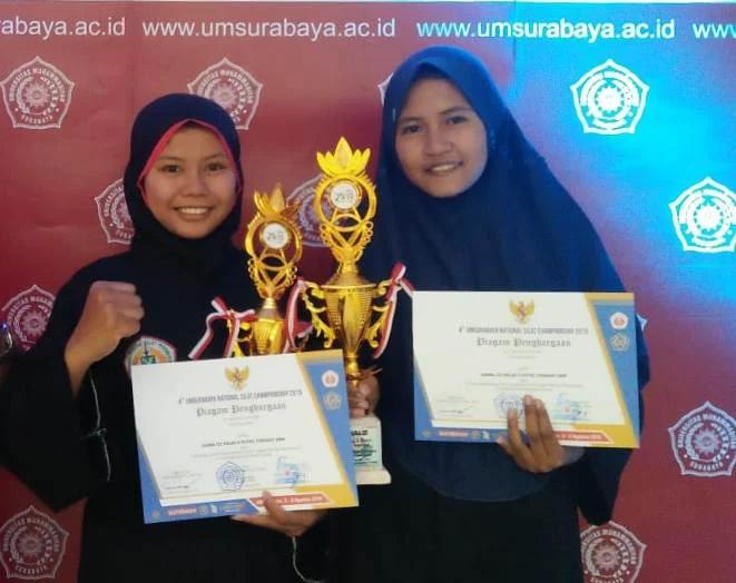 Tapak Suci Situbondo Raih Dua Juara di UMSurabaya National Silat Championship