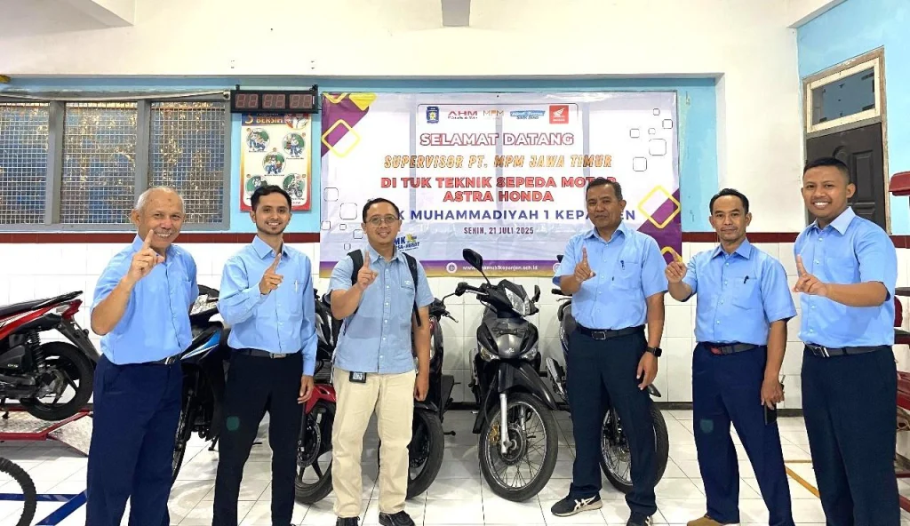 Tingkatkan Mutu Pendidikan, TSM SMK Muhammadiyah 1 Kepanjen Disupervisi PT Mitra Pinasthika Mulia