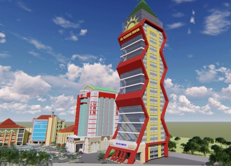 UMSurabaya Bangun At Taawun Tower, Jadi Kampus Tertinggi di Indonesia