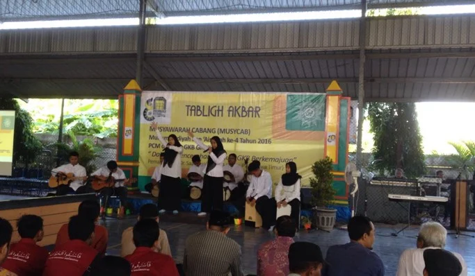 Tabligh Akbar Warnai Pra-Musycab PCM GKB