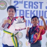 Kakak Beradik Siswa SD Almadany Juara Taekwondo