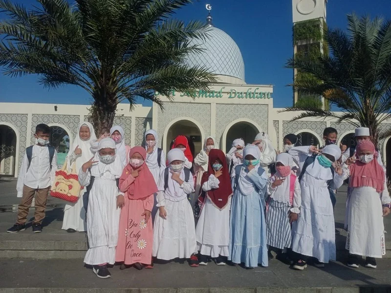 Senangnya Siswa SD Berlian Ikuti Tahfidz on The Road