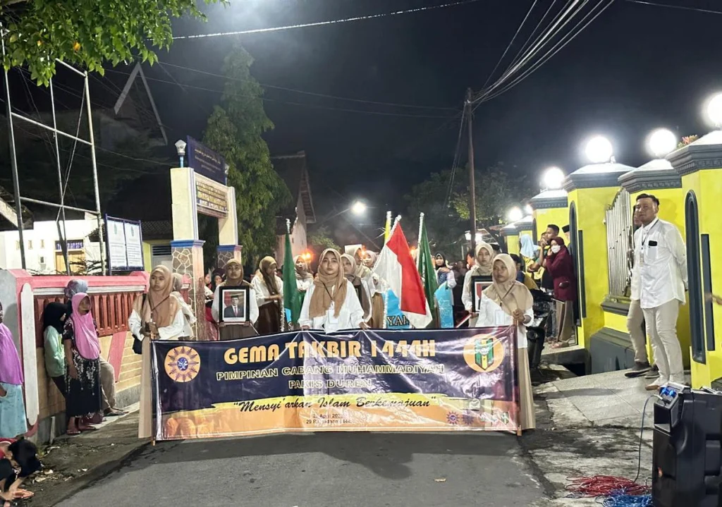Takbir Keliling PCM Pakis Duren Banyuwangi Dilombakan