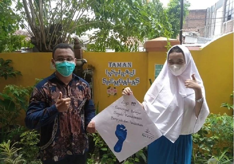 Spemgalas Launching Kelas Motivasi dan Taman Inspirasi
